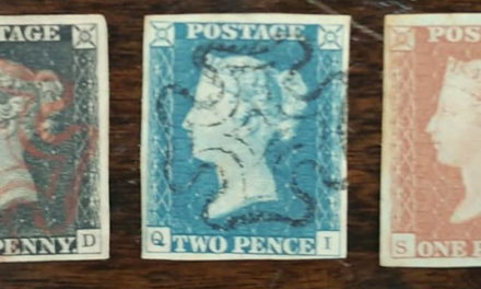 The world’s first three postage stamps in our 1250th auction