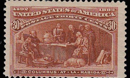 U.S.A. #239 Fine Never Hinged 1893 30c Columbian