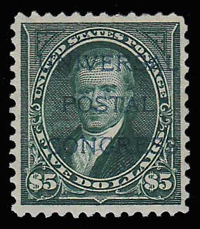 U.S.A. #278var VF Unu Universal Postal Congress Ovpt