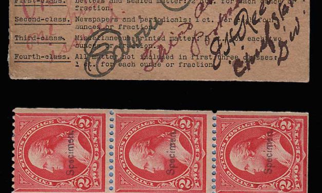 U.S.A. #279BjS Signed 2-pane NH Specimen Booklet