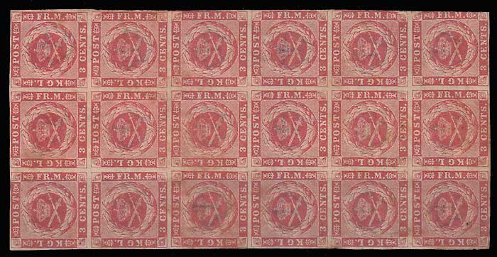 D.W.I. #2 Mint HR Block A.P.S. Cert not quite fresh