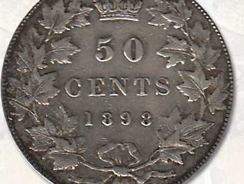 Canada XF 1898 Victoria Silver