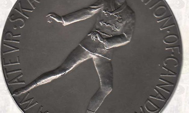 Canadian 1926 Figure Skating Championship Silver Medal
