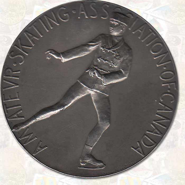 Canadian 1926 Figure Skating Championship Silver Medal