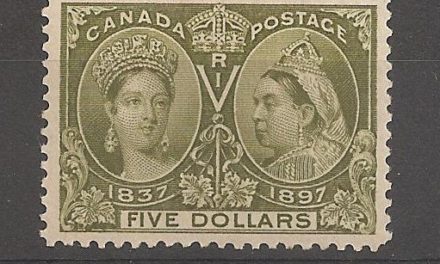 Canada #65 VF Mint HR 1897 $5 Jubilee marvelous example
