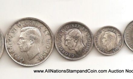 Canada BU 1937 1c-$1 6-coin Set