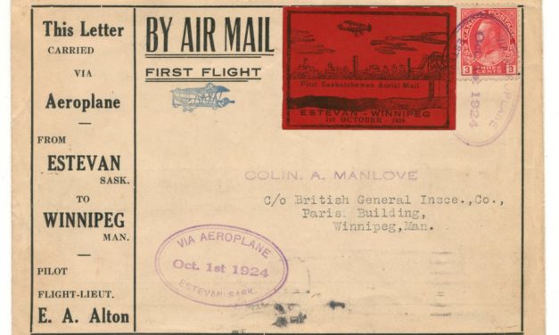 Canada #CLP5i 1 Oct 1924 $1 Estevan/Winnipeg Wide Spacing Variety Cover
