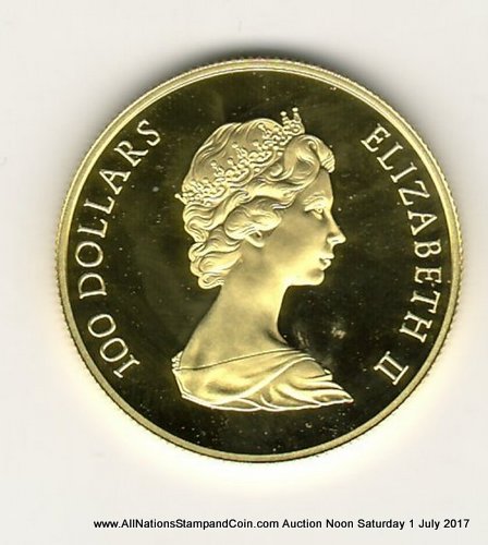 Canada Proof 1982 Constitution $100 Gold .497oz AGW