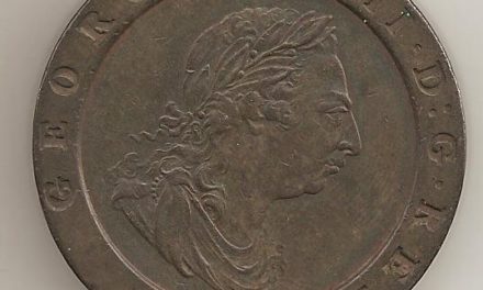 Great Britain Unc 1797 George III Cartwheel Two Pence