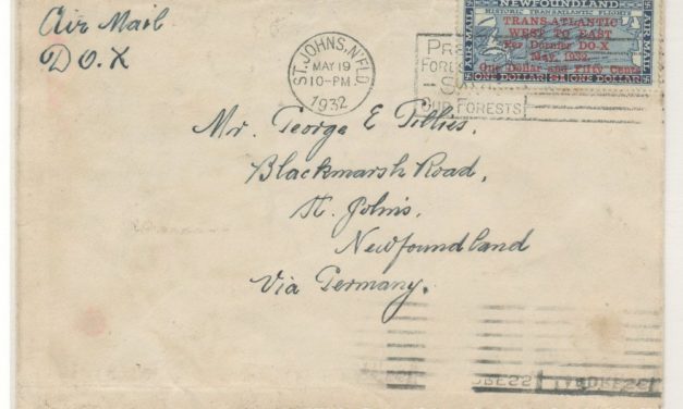 Newfoundland #C12 19 May 1932 $1.50 DO-X First Day/Flight Cover