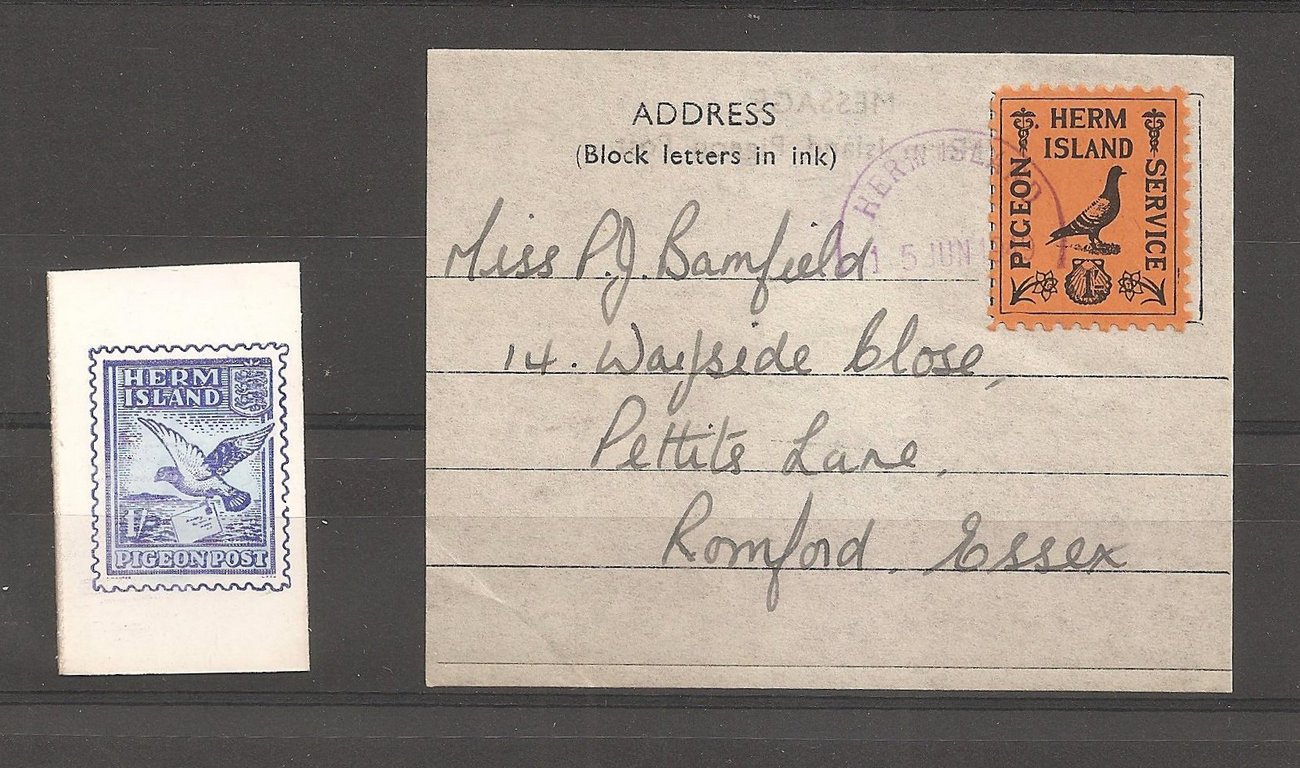 Herm Island 1949/1954 Mint & Used Specialized Colln in Godden album ex Hunter