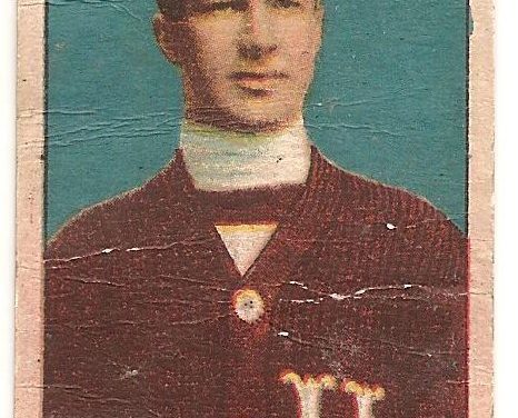 Art Ross 1910/1911 C56 Imperial Tobacco #8 Rookie Hockey Card creases