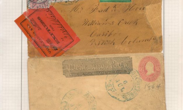 British Columbia 1864 San Francisco/William’s Creek reconstructed Cover