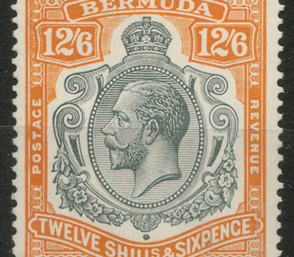 Bermuda #97 1932 12/6d George V