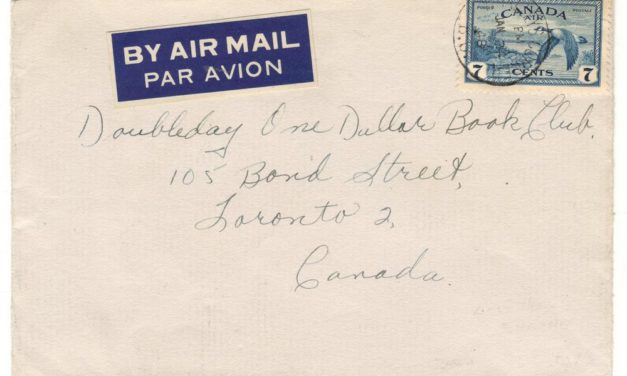Whalley’s Corner, B.C. 1948 7c Airmail only known cover