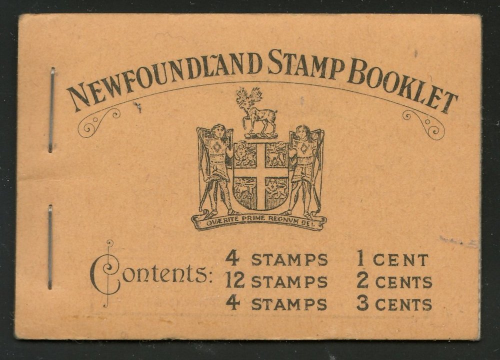 Newfoundland #BK2 1932/1937 NH Complete Booklet