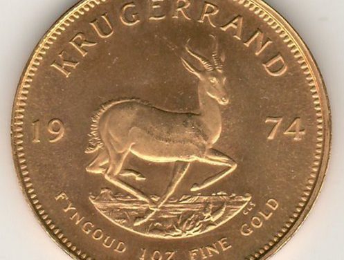 South Africa BU 1974 Ounce Gold Krugerrand