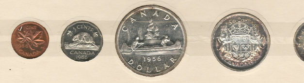 Canada Proof-like 1956 6-coin set