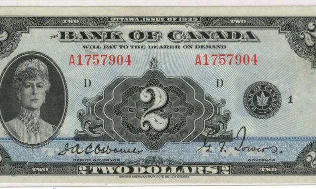 Canada #BC3E 1935 $2 Queen Mary