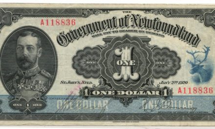 Newfoundland #NF13d 1920 $1 Banknote