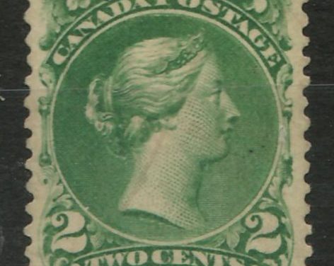 Canada #32F 2c Laid Paper Andre Frodel Forgery