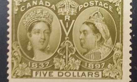 Canada #65 1897 $5 Jubilee