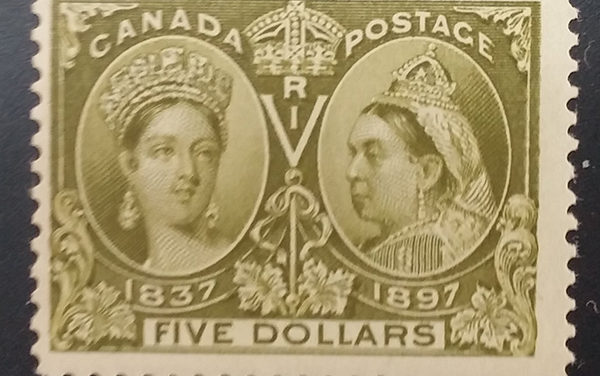Canada #65 1897 $5 Jubilee