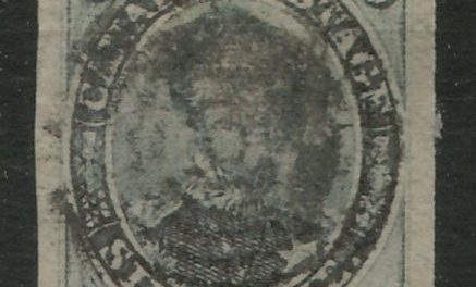 Canada #2 1851 6d Laid Paper 2004 Greene Cert
