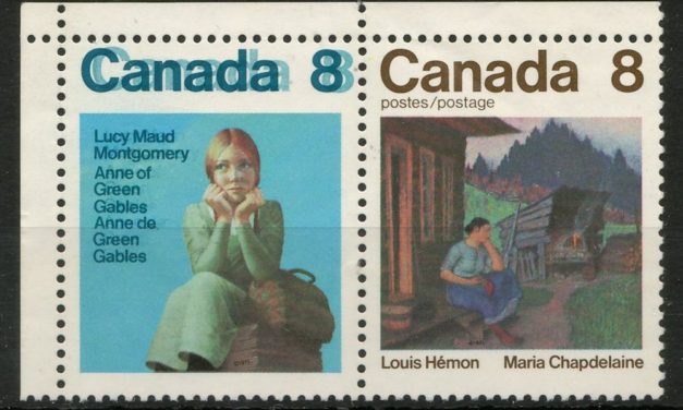 Canada #658ai 1975 8c Double Print in Pair
