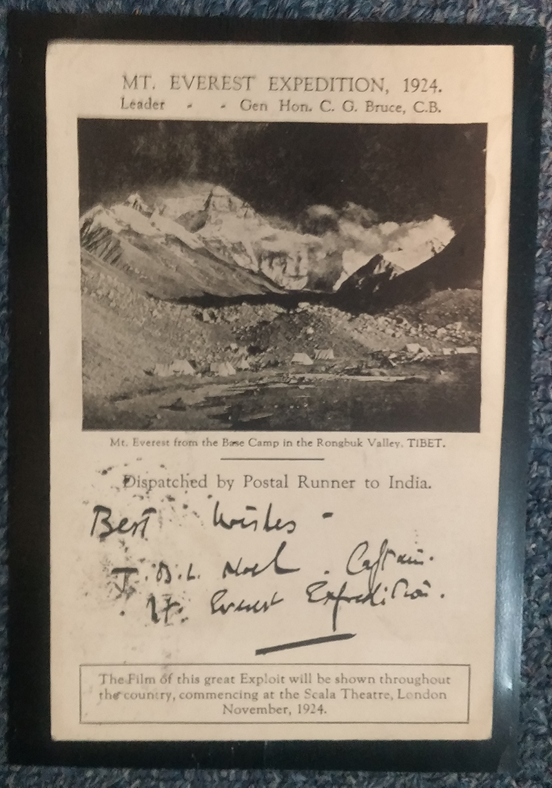 Lot 153 Mount Everest Expedition 1924 Mint Comet Variety & Base Camp Card
