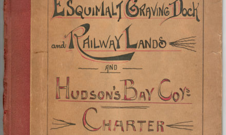 Vancouver Island Railway, Esquimalt Graving Dock & H.B.C. Charter