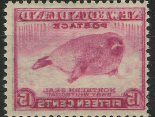 Newfoundland #262i NH 1941/1944 Offset Image on Gum Side