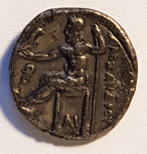  Alexander the Great 336-323 BC XF 3m Silver Drachm