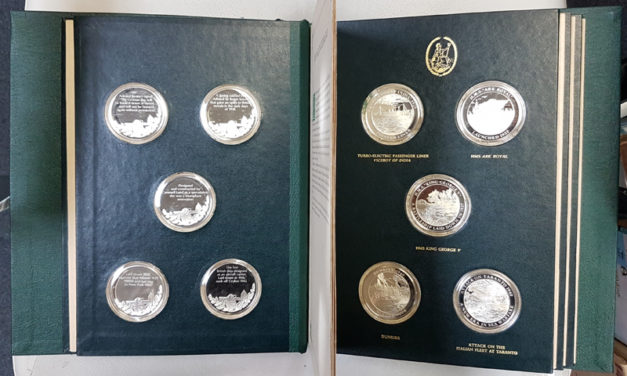Mountbatten Medallic History of G.B. & the Sea Vol IV 25 Silver Medals Lot 186
