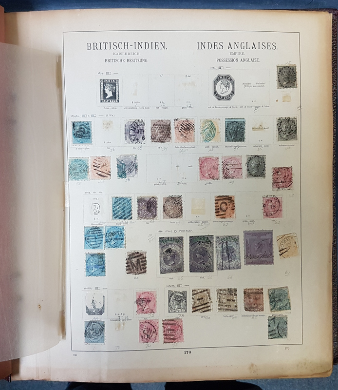 Lot 95 India & States 1854/1957 mostly Used Specialized Collection (1700) 