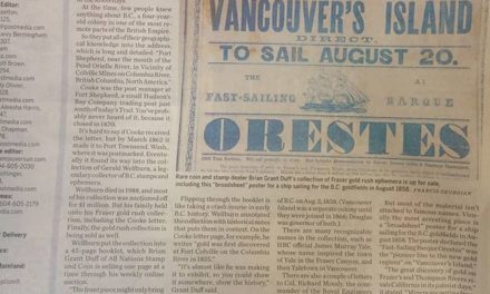 All Nations is auctioning the never before offered Gerald E. Wellburn Fraser River Gold Rush collection