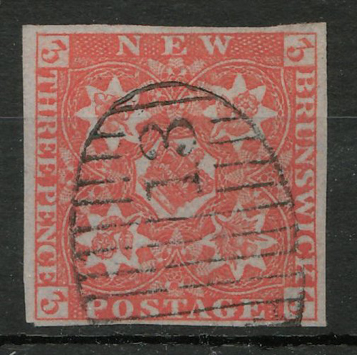 New Brunswick #1 F/VF Used w/ 1983 APS Cert stating Genuine $525