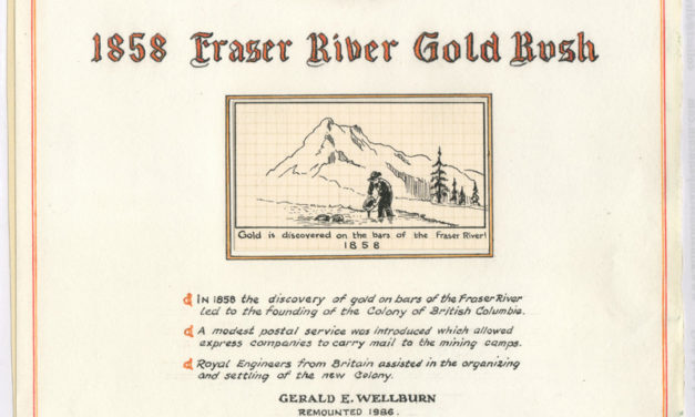 1858 Fraser River Gold Rush by Gerald Wellburn