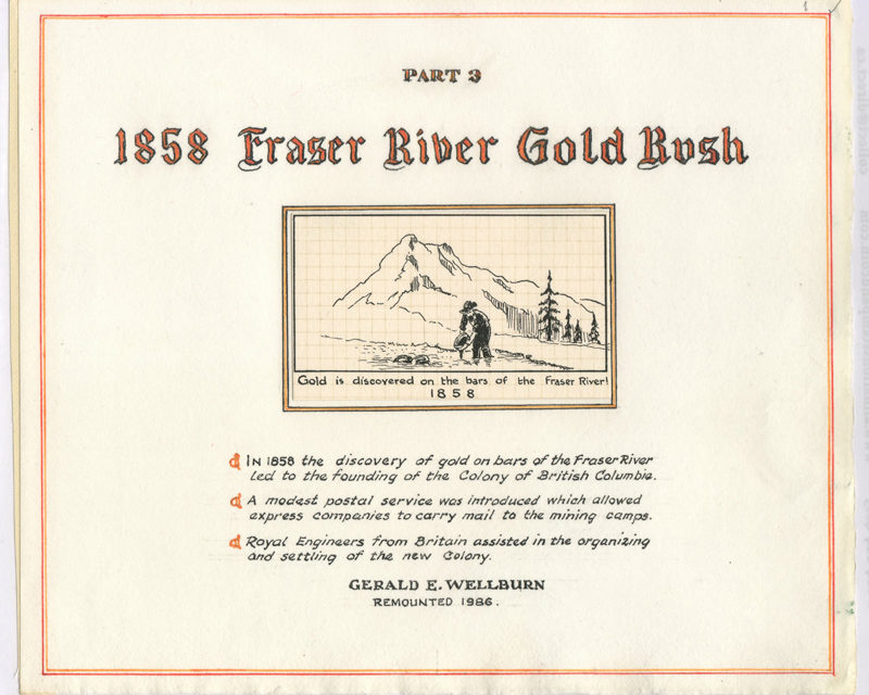 1858 Fraser River Gold Rush by Gerald Wellburn