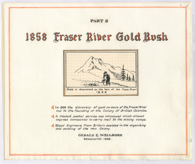 1858 Fraser River Gold Rush Gerald Wellburn Frontispiece