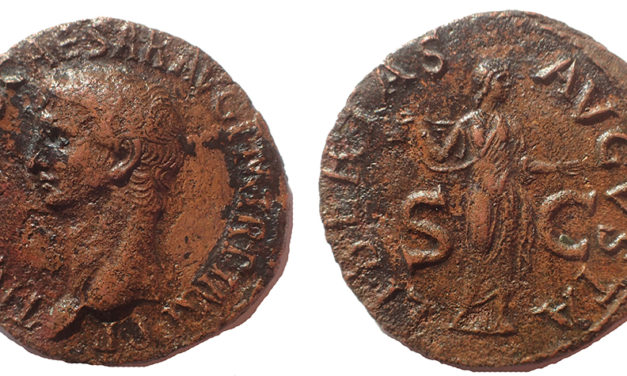 Claudius AE As with Libertas