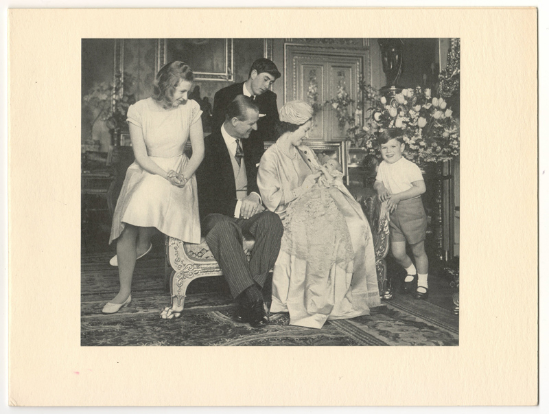 Queen Elizabeth & Prince Philip Signed 1964 Christmas Card