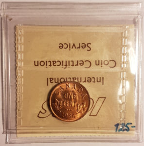 Canada ICCS MS64 1936 Red Cent ex Pittman