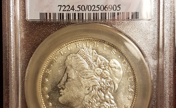1893O Morgan Silver Dollar PCGS AU50