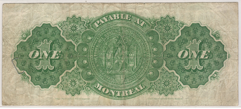 Countess of Dufferin other side of Bank Note
