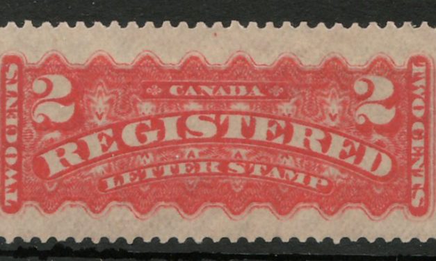 Canada #F1b 1888 2c Registration