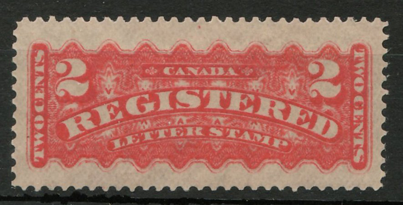 Canada #F1b 1888 2c Registration