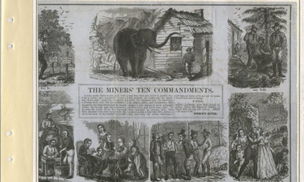 Page 4 The Miners’ Ten Commandments, Fraser River Gold Rush collection