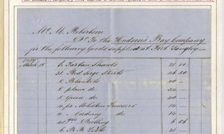 Page 5 Invoice for goods supplied to H.B.C. at Fort Langley 1859, Fraser River Gold Rush collection