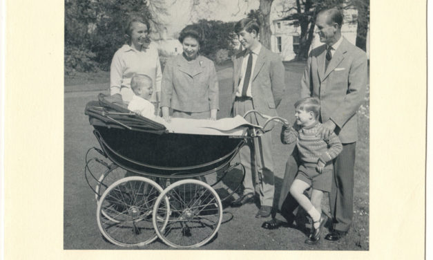 Queen Elizabeth II & Philip Signed 1965 Christmas Card